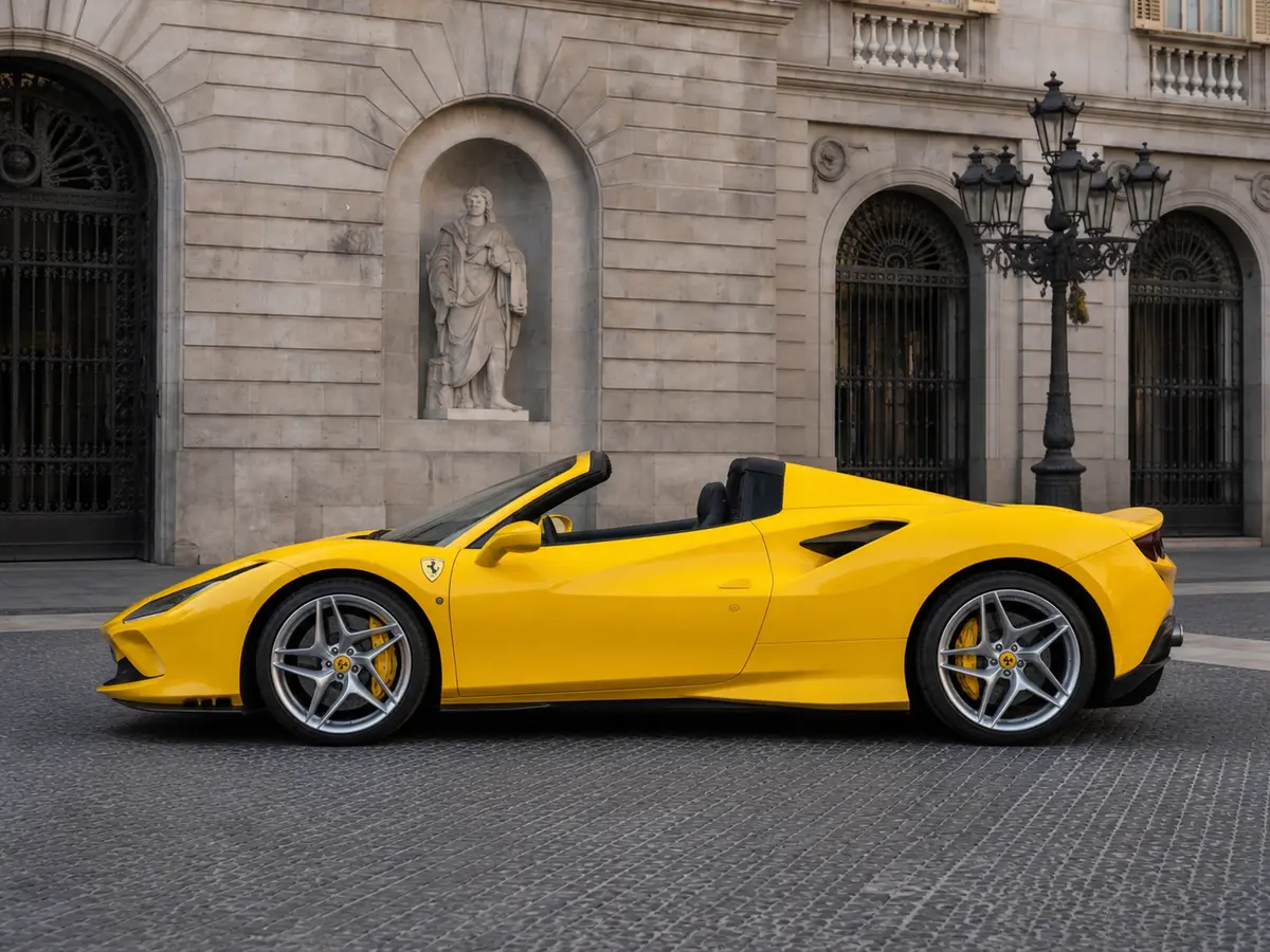 Ferrari F8 SPIDER 2023, exterior — Monaco Luxury Car Rental, Monaco. Ferrari F8 SPIDER in Monaco A Ferrari F8 SPIDER rental in Monaco brings an exceptional…