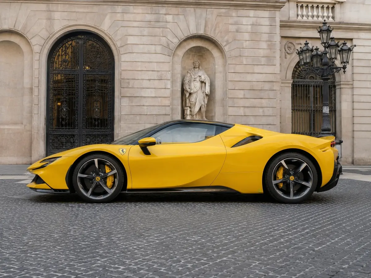 Ferrari SF90 Spider 2024, exterior — Monaco Luxury Car Rental, Monaco. Ferrari SF90 Spider in Monaco A Ferrari SF90 Spider rental in Monaco introduces a…
