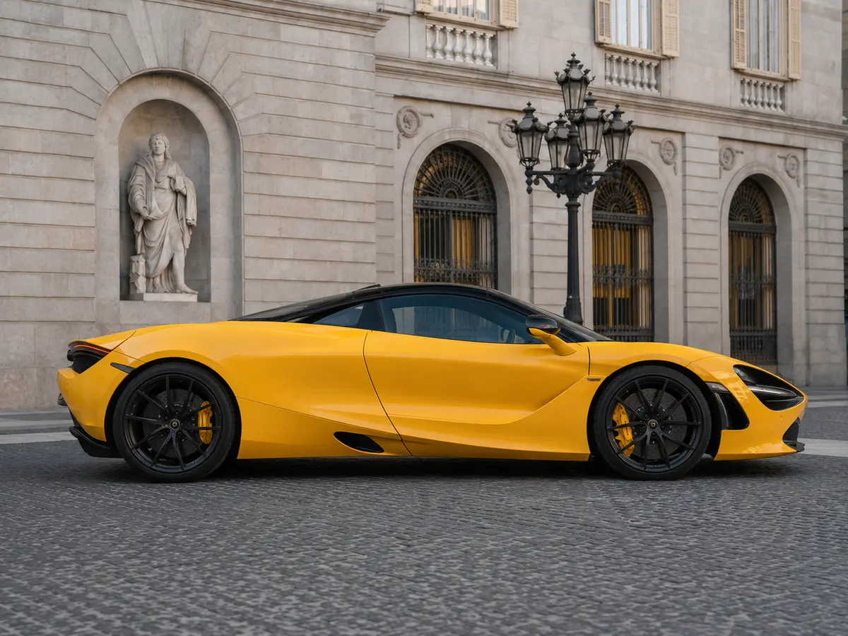 McLaren 720S Spider 2022, front view — Monaco Luxury Car Rental, Monaco. McLaren 720S Spider in Monaco A McLaren 720S Spider rental in Monaco introduces a…